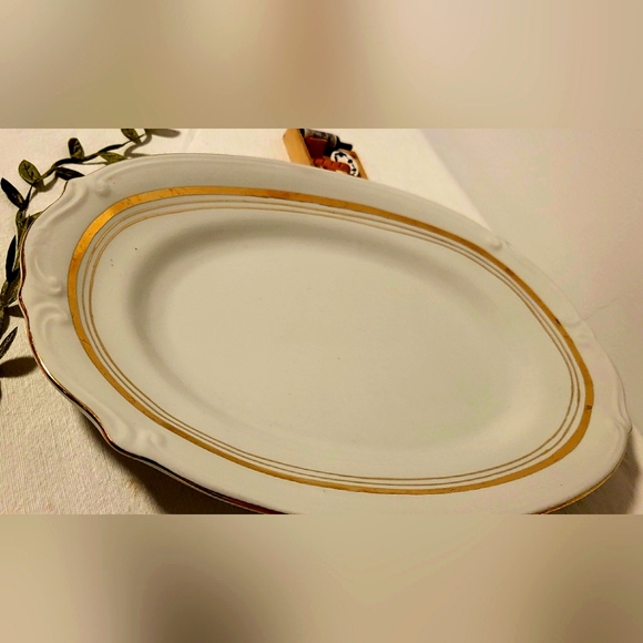 " CHODZIEZ " - Vintage - Collectible - Fine porcelain - Serving tray - POLAND - Picture 8 of 11